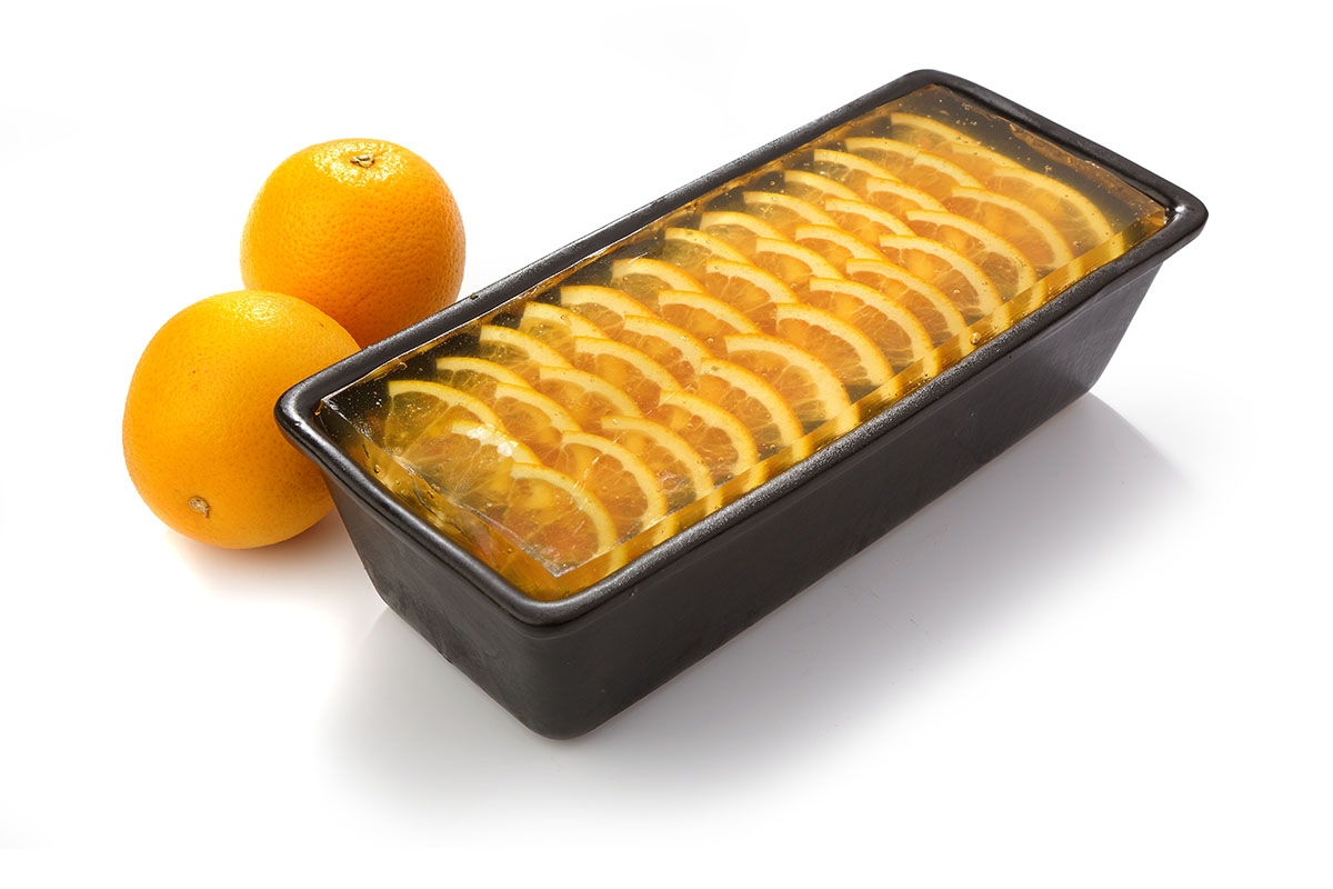 Duck mousse with orange